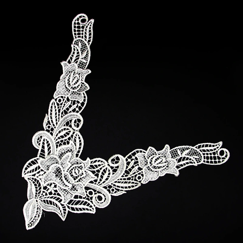 15cm New Style Flower Pattern Polyester Sewing Craft Collar Lace