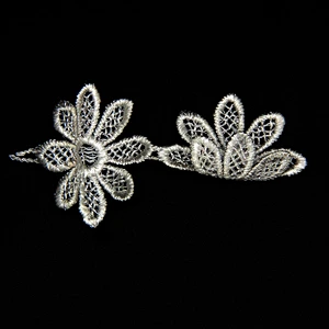 4cm Vivid Mesh Decorative Petal shaped Clothing Lace