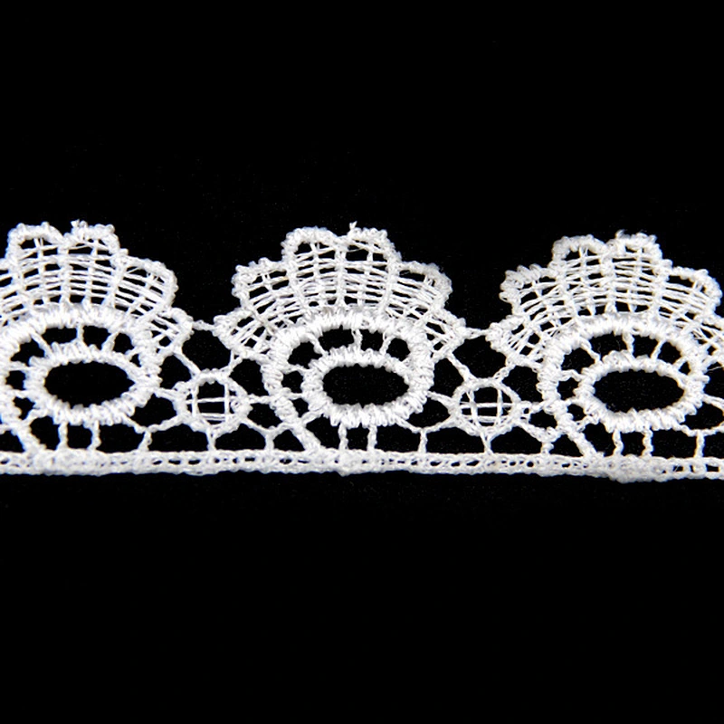 3CM High Quality Eco-Friendly Chemical Embroidery Polyester Lace