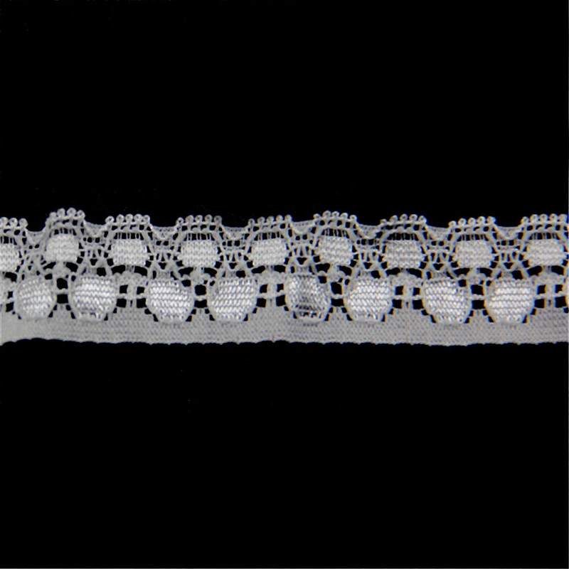 2.3cm Lingerie Stretch Spandex Lace Trimming with Flower Design