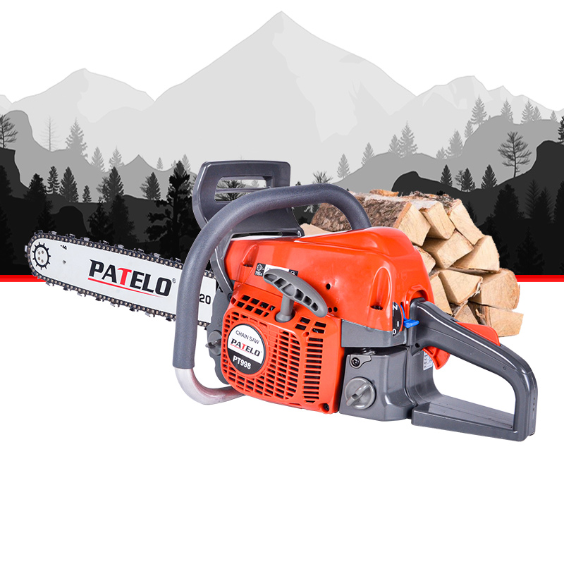 chainsaw PT998 gasoline patelo , chian saw , petrol chian
