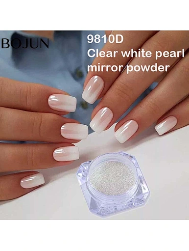 pearl white powder coat