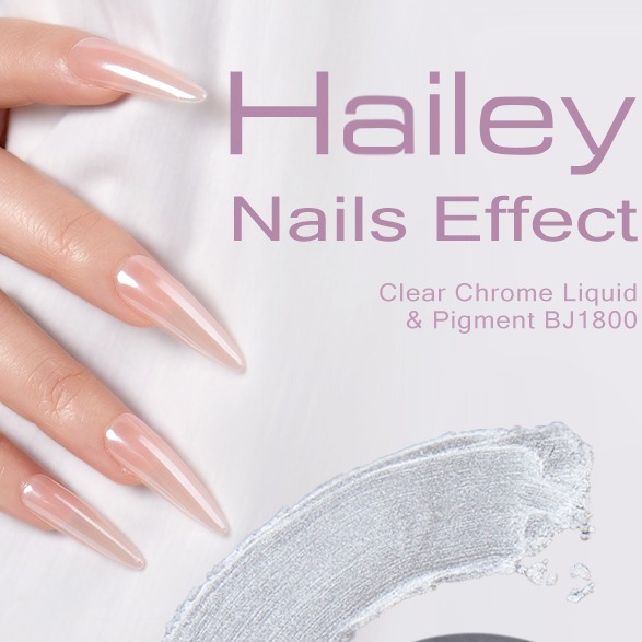 BOJUN-BJ1800 Hailey Nails Effect Mirror Chrome Liquid