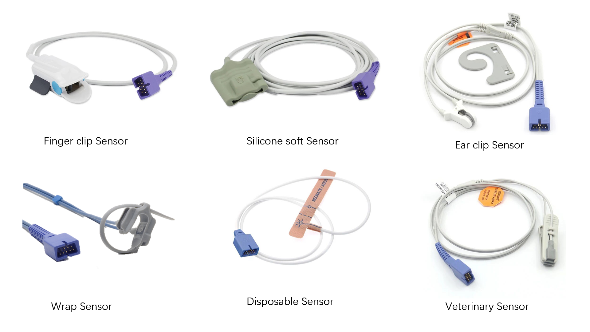 finger clip spo2 sensor