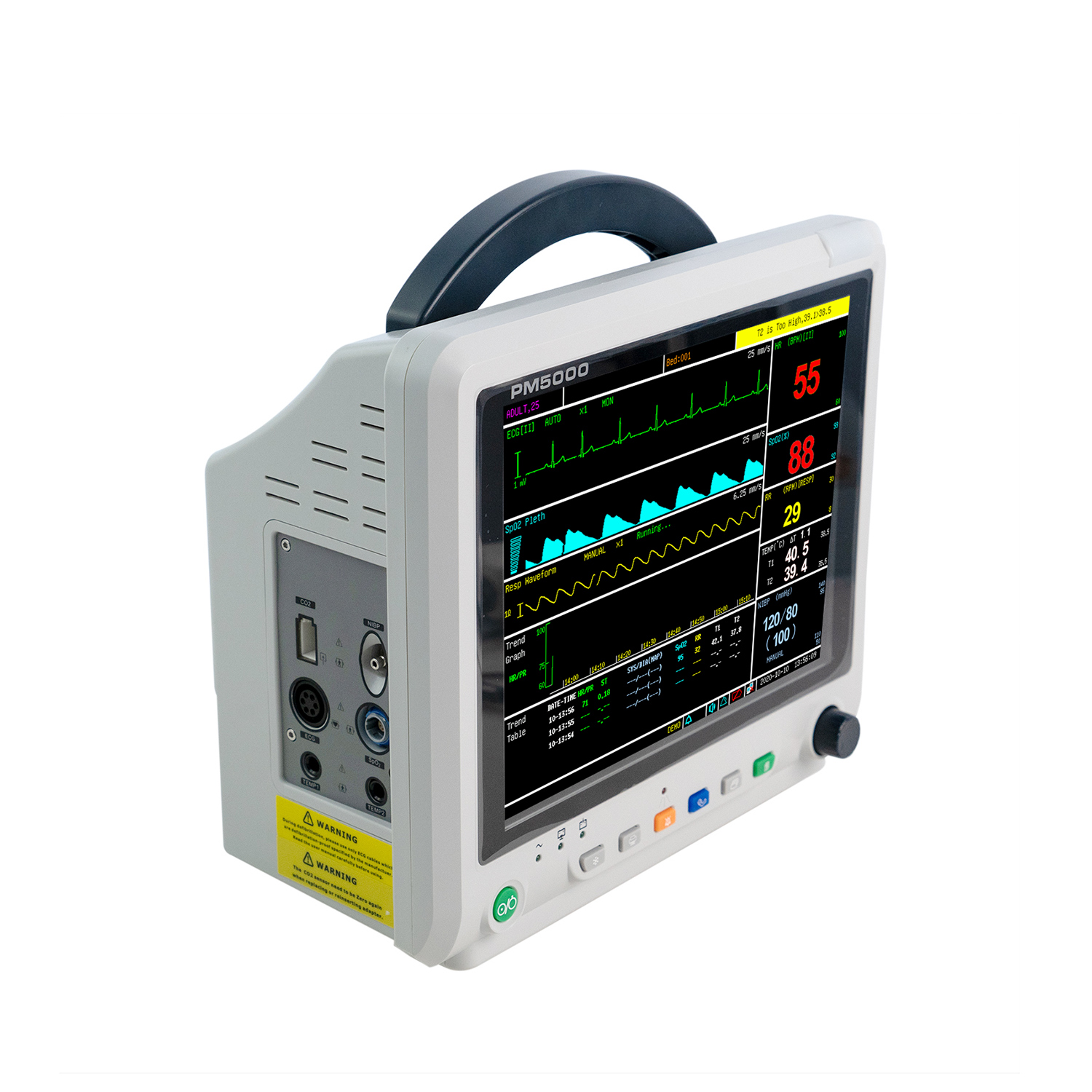 Pulse oximeter,  Patient Monitor, ICU monitor, oximeter, oximetre, utech-news