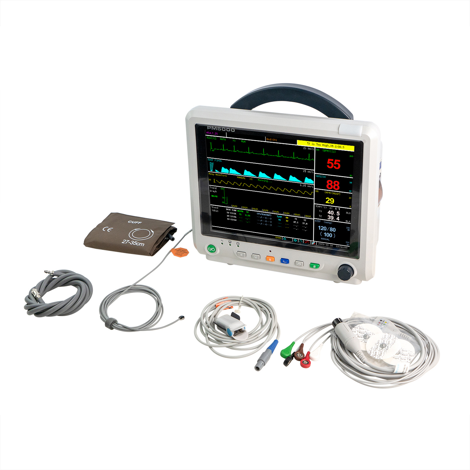 Pulse oximeter,  Patient Monitor, ICU monitor, oximeter, oximetre, utech-news