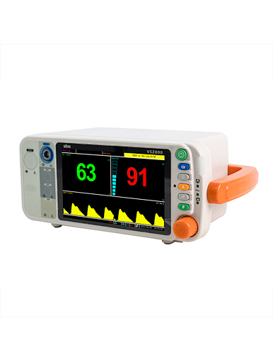 tabletop pulse oximeter with alarm