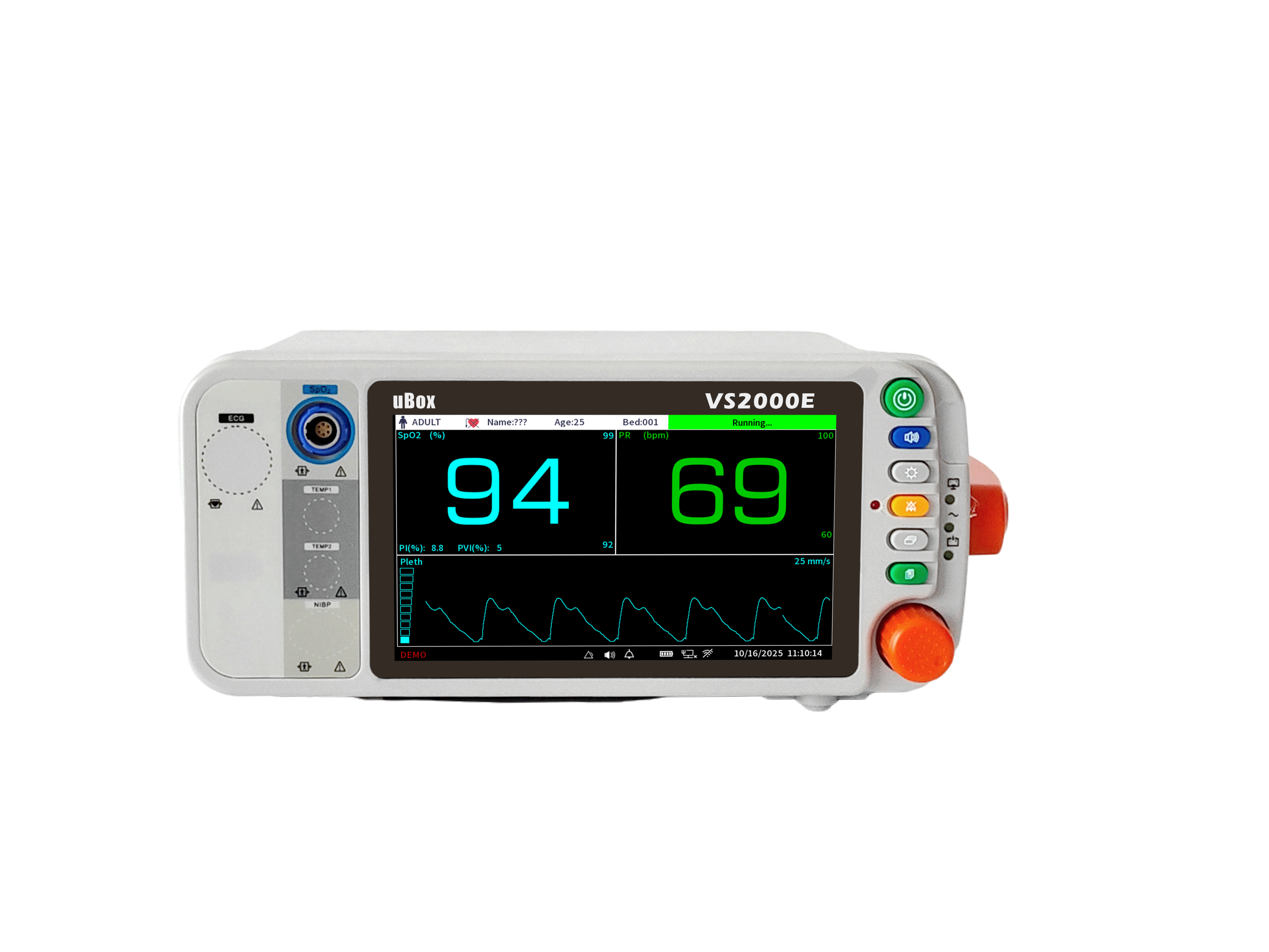High Precision oximeter pulse oximeter