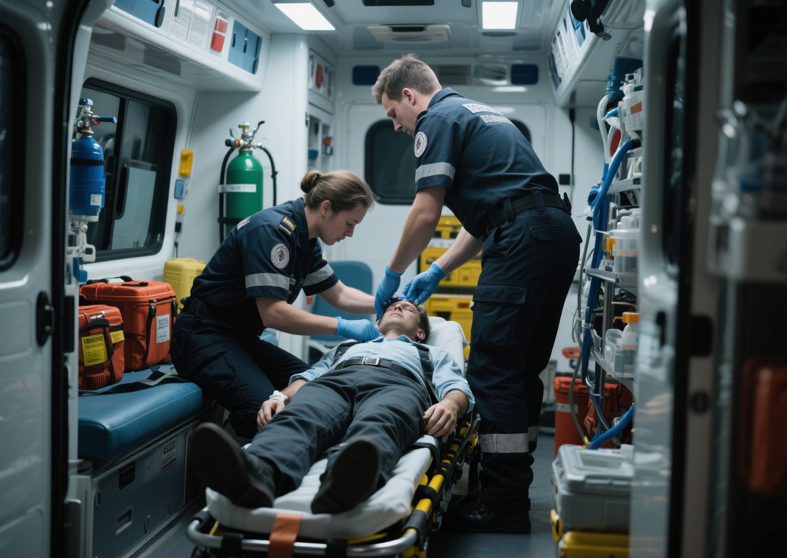 Ambulance vital signs monitor