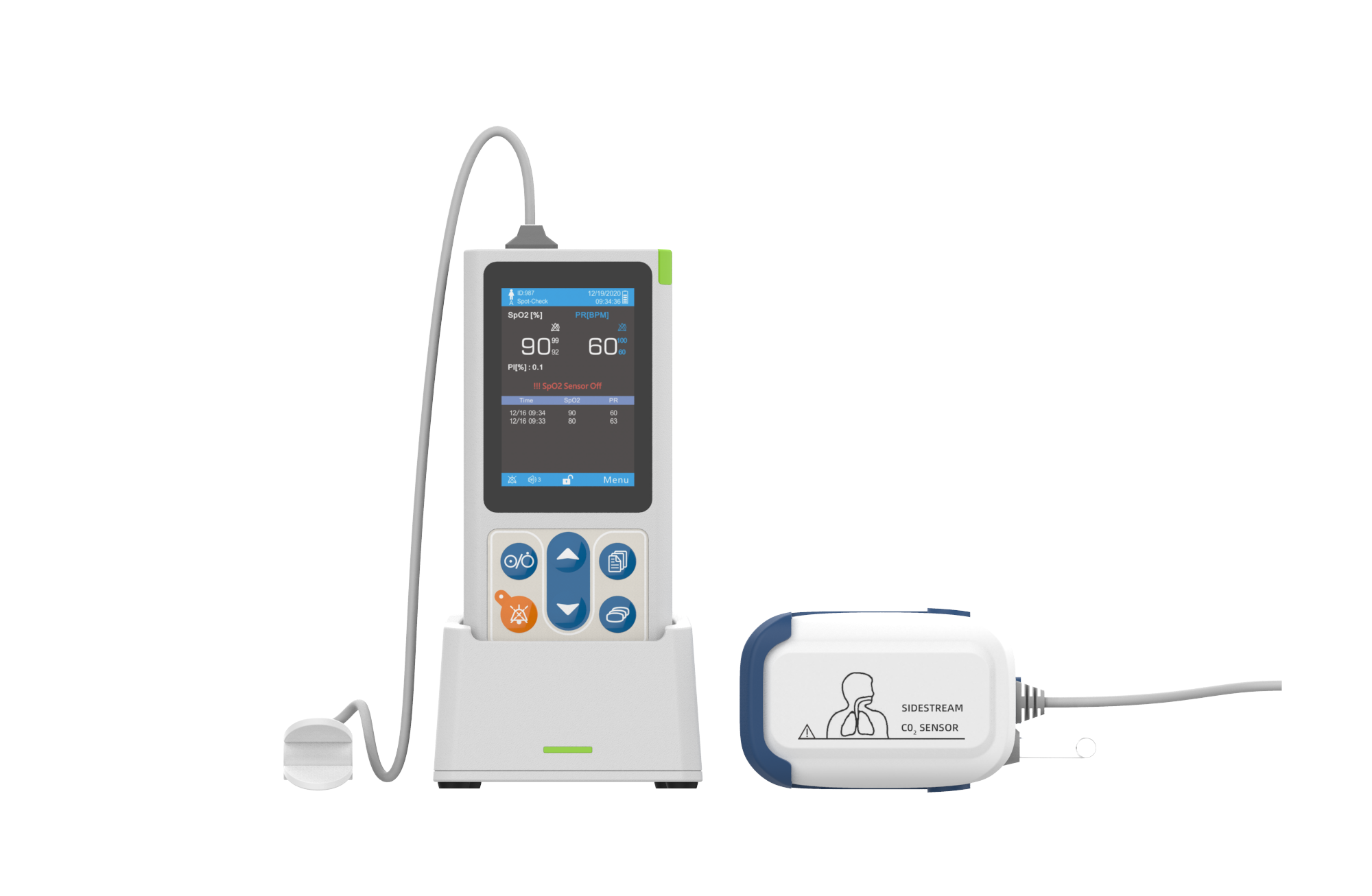 Easy to Operate UPM60C vital signs patient monitor