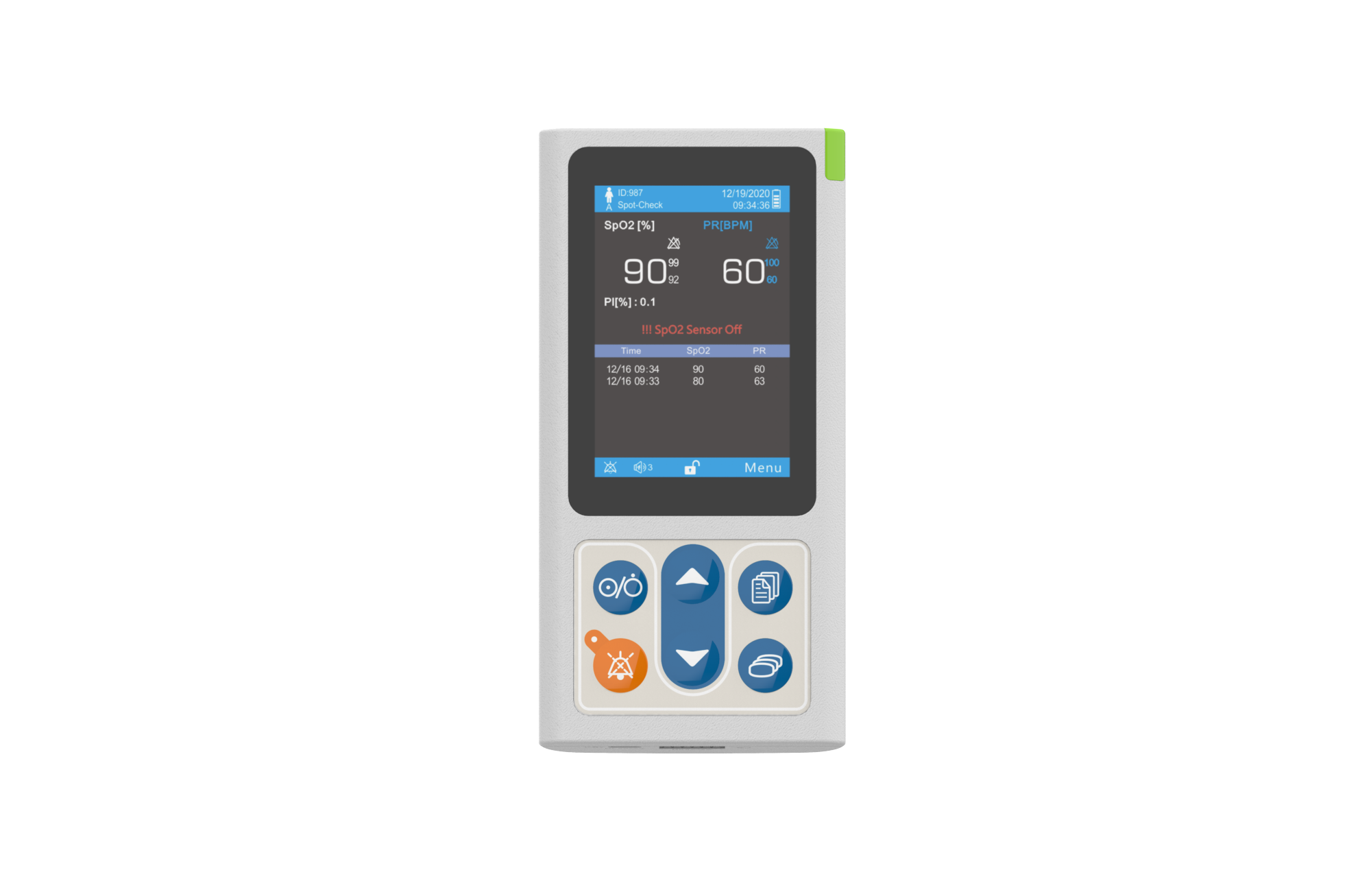 Easy to Operate upm60 handheld pulse oximeter