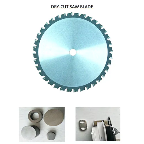 TCT saw blades for metal dry cutting for portable machines