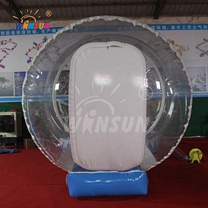 Airtight constant air continue inflatable snow globes