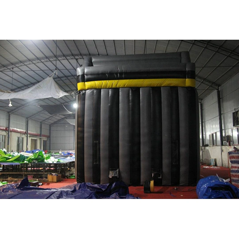 Outdoor big adult inflatable obstacle course equipment, challenge boot camp inflatable obstacle course