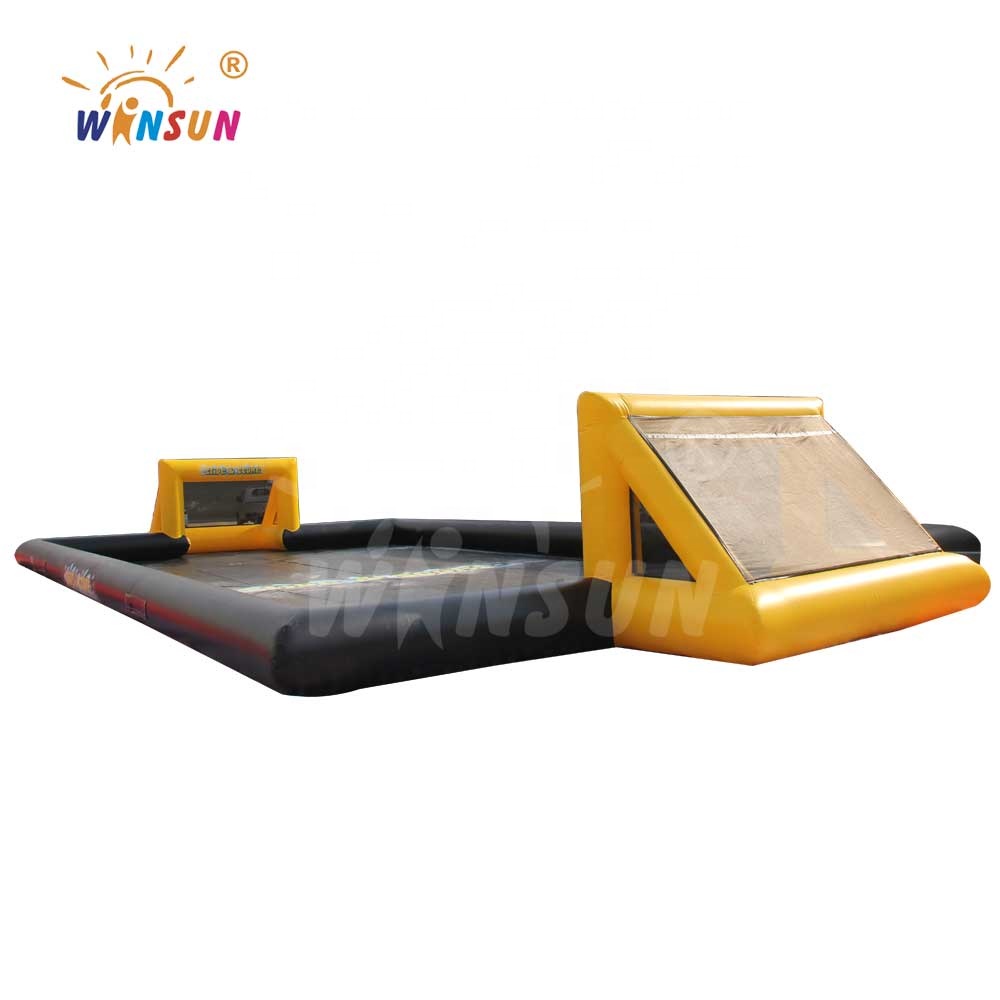 Amusement park Inflatable football foam ponds,soap pool and inflatable foam lagoons