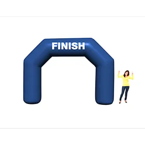 Customized Inflatable Angle Arch, 5K event inflatable arch, inflatable finish arch for event