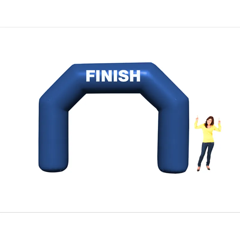 Customized Inflatable Angle Arch, 5K event inflatable arch, inflatable finish arch for event