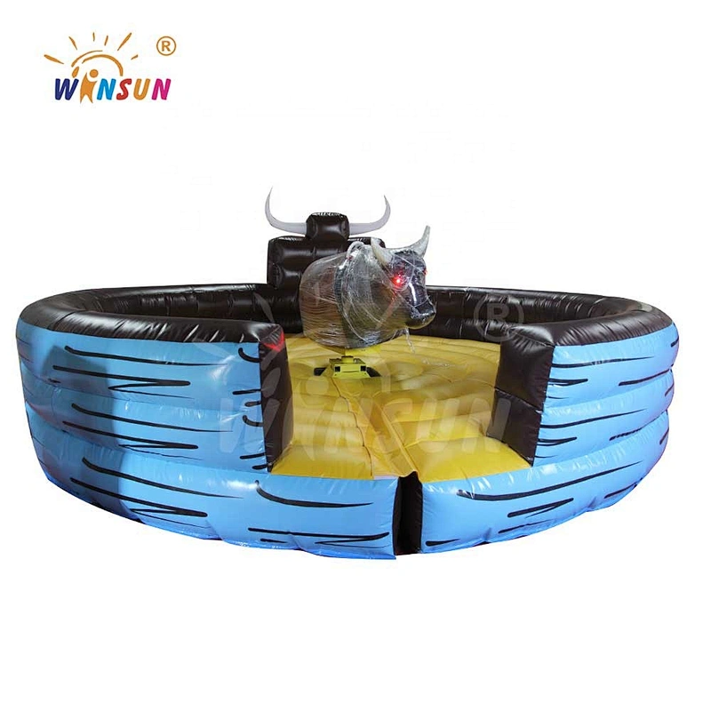 inflatable bull mat, inflatable bouncing mat,Inflatable Mechanical Bull Mattress