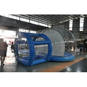 High quality christmas inflatable snow globe, outdoor snow globe inflatable decorations