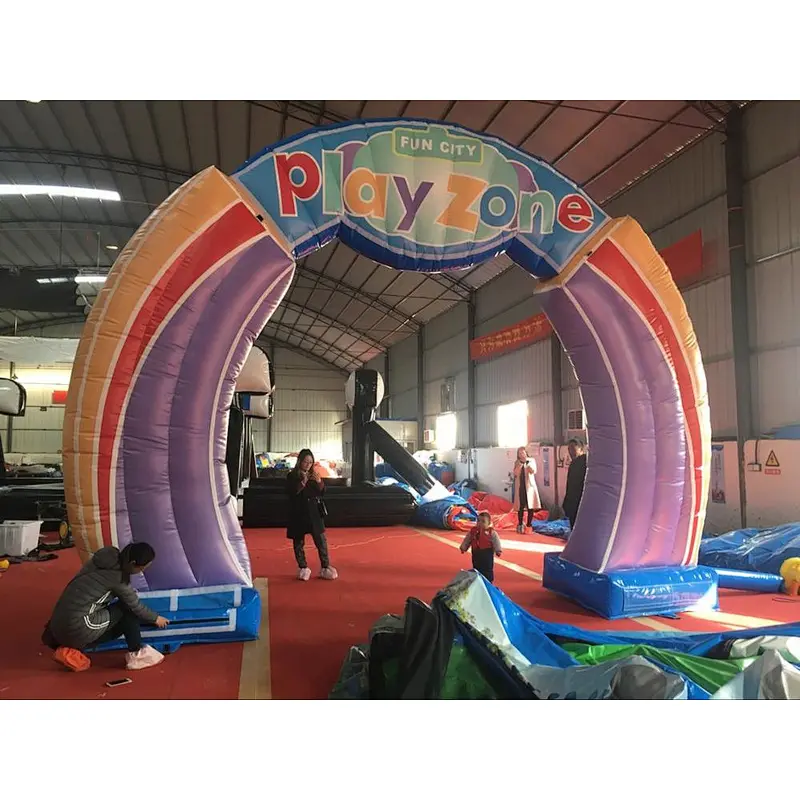 Events inflatable entrance arch for promotional and advertising,customized inflatable advertising arch