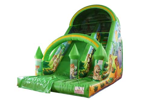 Jungle Inflatable slide