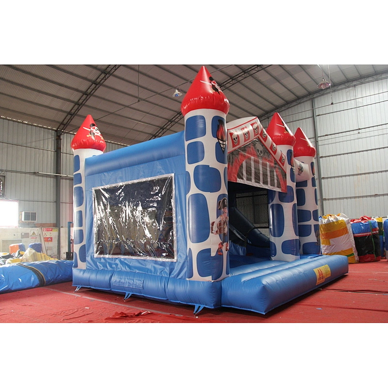 Air constant inflatable pirate ship combo slides,inflatable pirate moonwalks,air jumping castle for sale