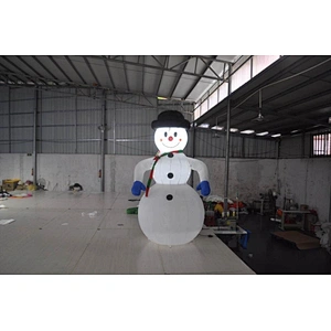 Led light inflatable Christmas models,huge air santa claus building, festival santa claus shapes for promotion