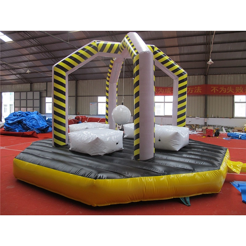 Popular inflatable interactive game, inflatable wrecking ball game