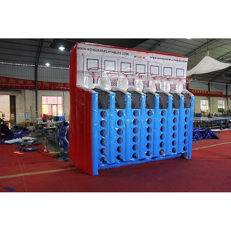 popular inflatable basketball connect 4 game, inflatable basketball game connect four for sale,inflatable interactive adult game