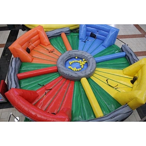Hippo Chow Down Inflatable,Inflatable Hungry Hippos Game,Inflatable Bungee Running Sport