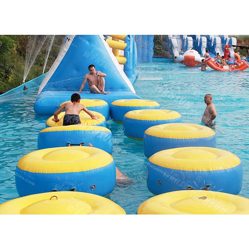 Outdoor inflatable water slide one word clear water park
