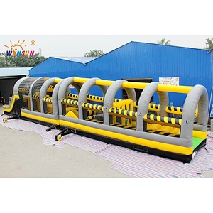 Buy inflatable obstacle course for rentals,inflatable obstacle run rides for hire, sport games equipment for sale