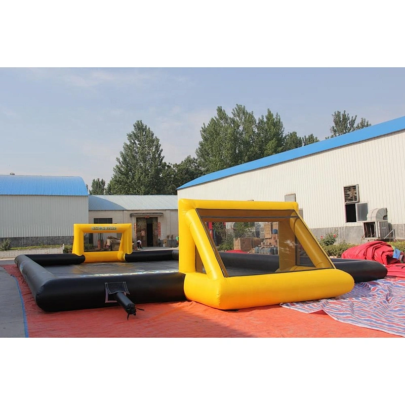 Amusement park Inflatable football foam ponds,soap pool and inflatable foam lagoons