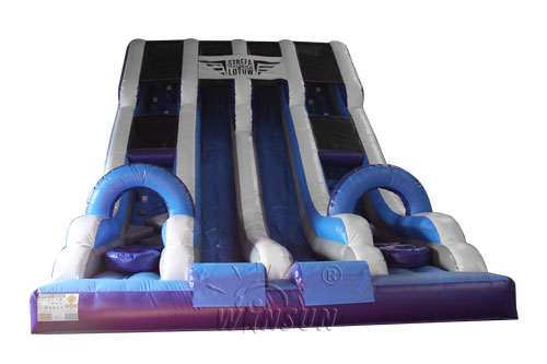Vertical Rush Inflatable Slide