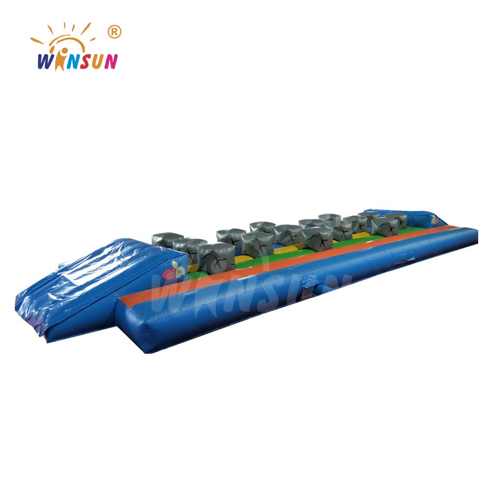 funny inflatable wipeout obstacle course,inflatable wipe out game for sale