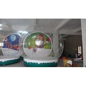 Air blown inflatable christmas display ball arena, inflatable christmas x mas snowman,inflatable christmas ornament craft