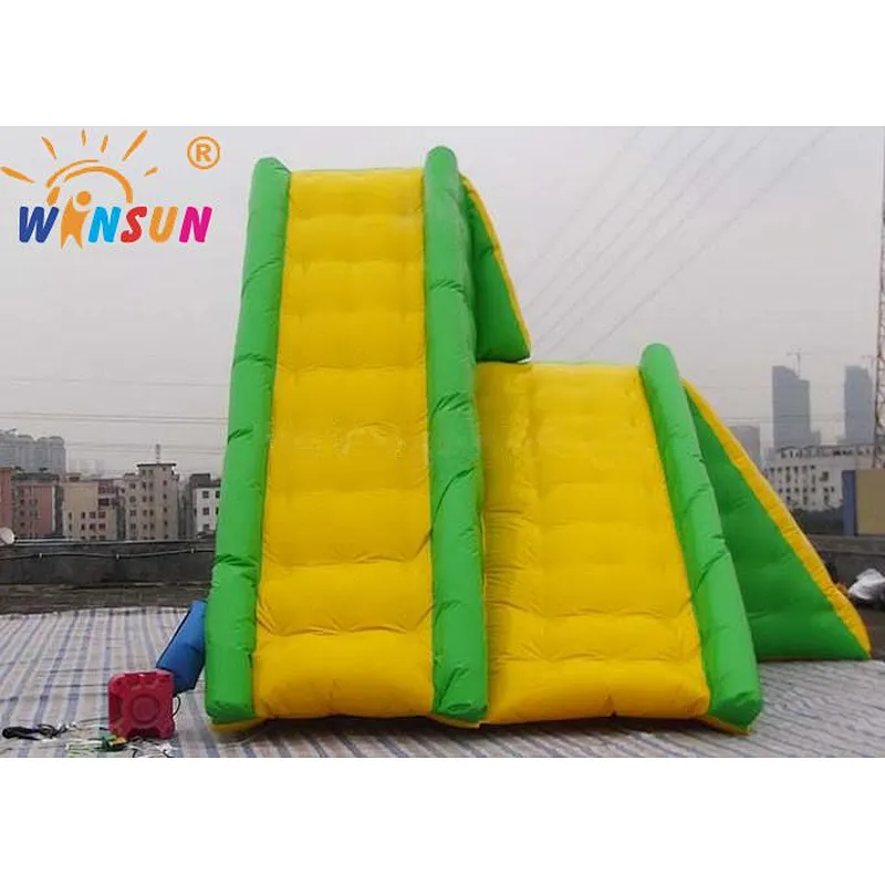 high quality double deck inflatable water tower,jumping tower inflatable water game