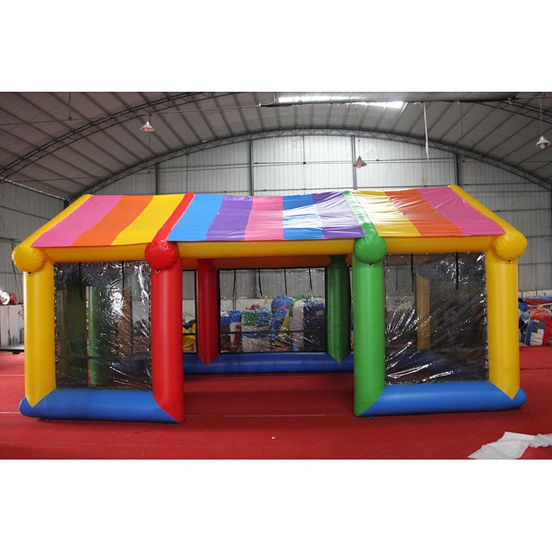 Air flow  inflatable tent for movable  restaurant, air constant shelter for advertising activity,air sealed tents for expo