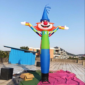 Customized Inflatable Happy Clown Air Dancer,inflatable air tube man,cheap inflatable air dancer
