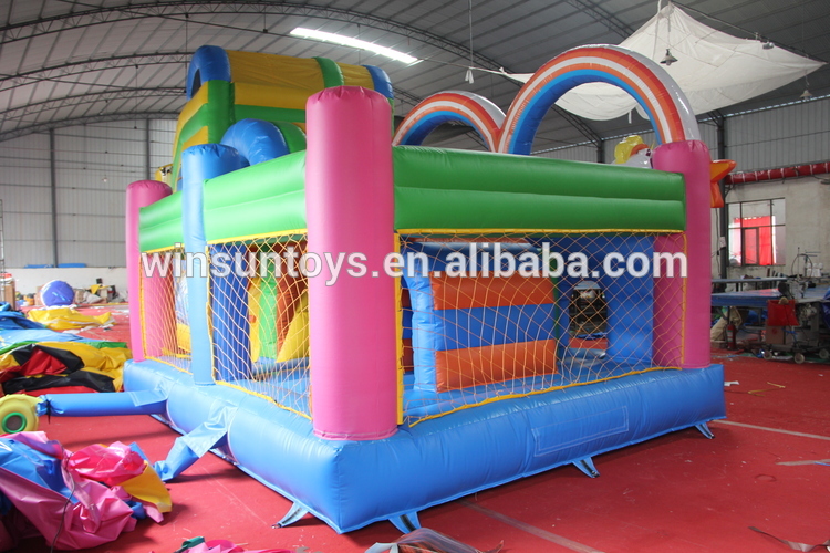 combo unicorn bounce house