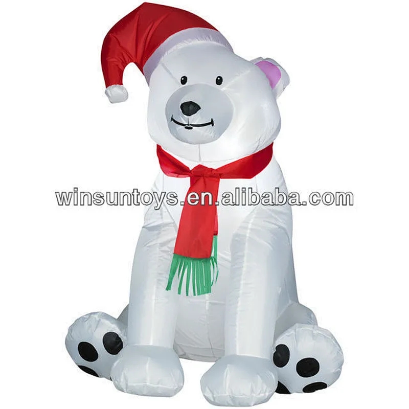 2018 fashional inflatable polar bear