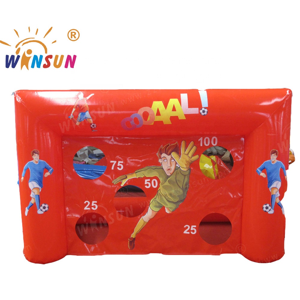 Hot sale inflatable football toss target, Quarterback Toss Inflatable