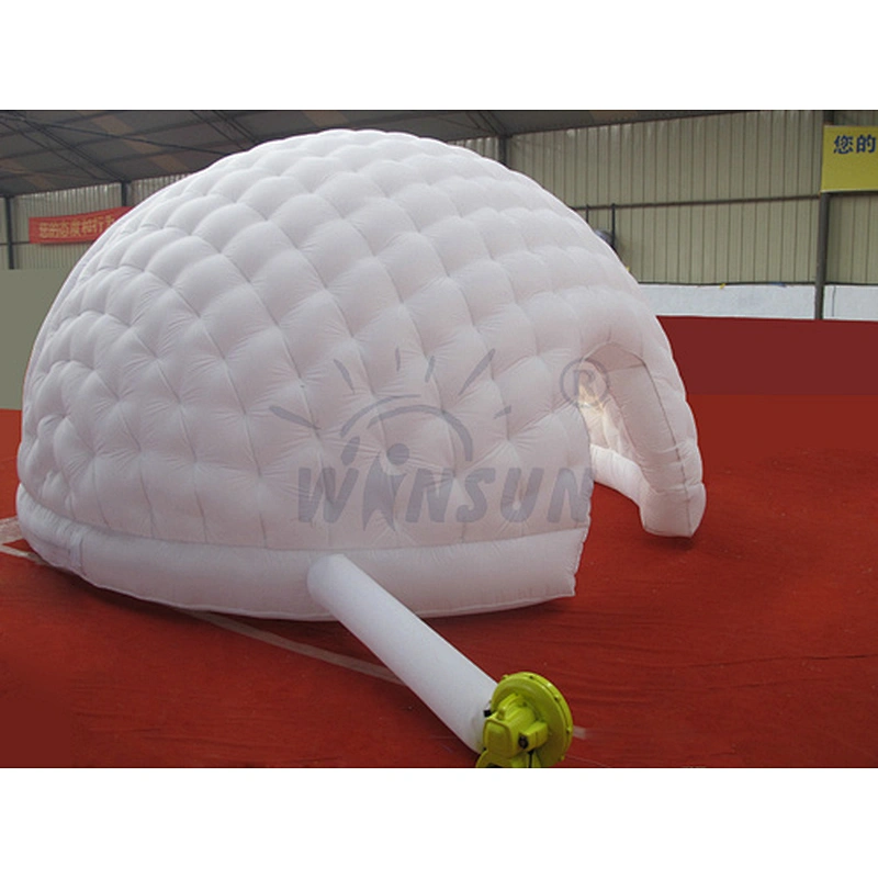 0.55 PVC Cloth Inflatable Bubble Dome Tent For Sale