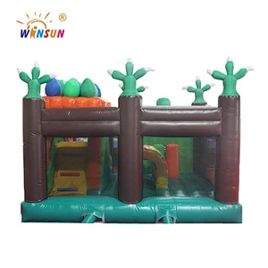 2018 multi-play dino bouncy castle backyard amusement jump house,dino park inflatable bouncer combo