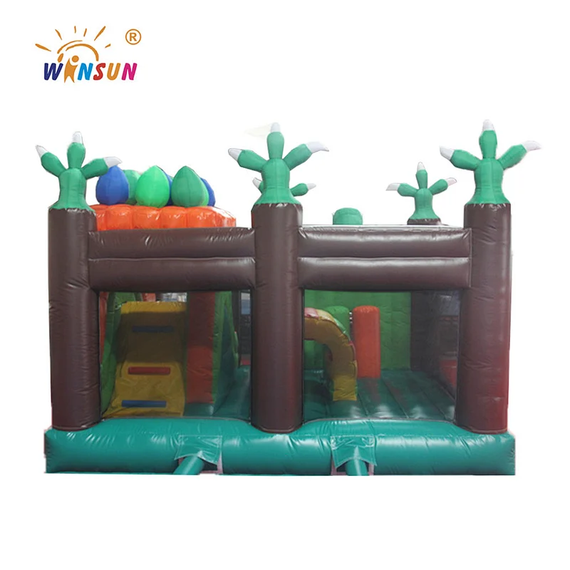 2018 multi-play dino bouncy castle backyard amusement jump house,dino park inflatable bouncer combo