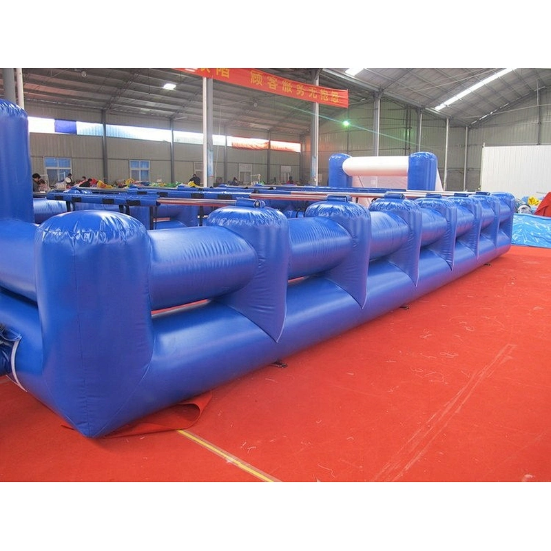 Hot sale fanatic air football goal inflatable soap football field