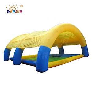 Fast Delivery Inflatable Water Swimming Pool With Tent
