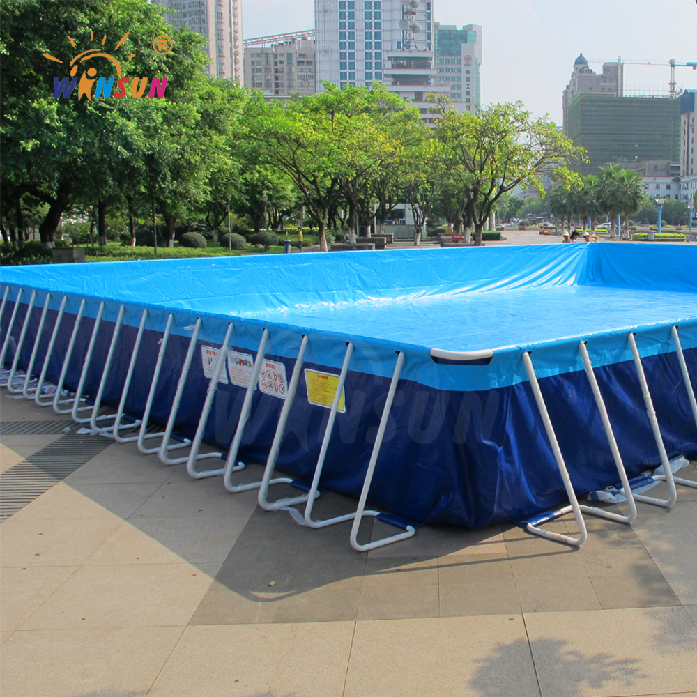 Factory Price Metal Frame Swimming Pool For Water Park