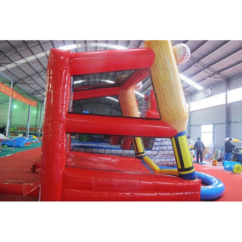 Hot sale batter up baseball game, inflatable baseball sports game