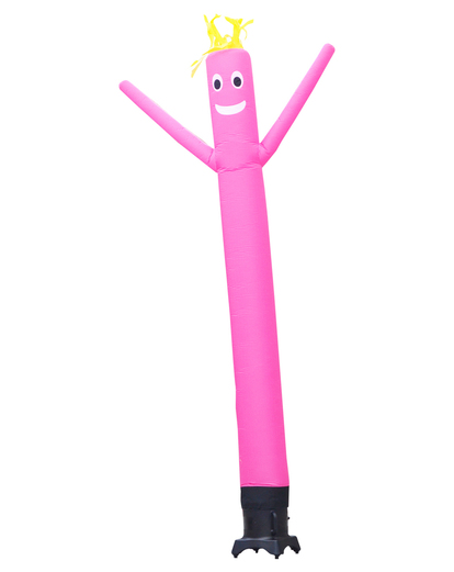 Pink 10' Air Dancer, wacky waving inflatable tube man